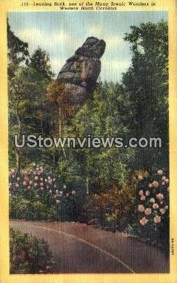 Leaning Rock in Misc, North Carolina