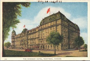 Canada Montreal The Windsor Hotel Vintage Postcard 03.82