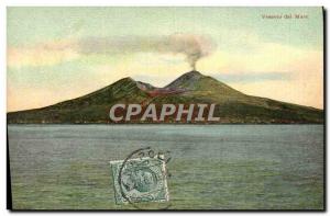 Postcard Old Volcano Vesuvio dal Mare