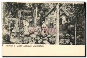 Old Postcard Hansel Gretel Rubezahl Marienbad