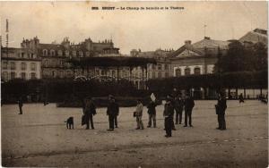 CPA BREST - Le Champ de bataille et le Theatre (252869)