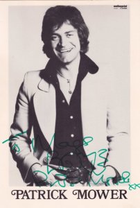 Patrick Mower Vintage 1970s Suffolk Management Company Hand Signed Photo