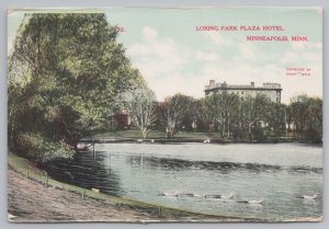 Minneapolis Minnesota~Loris Park Plaza Hotel~Vintage Postcard 