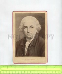 474654 English poet David Garrik Vintage Bruckmann CABINET photo