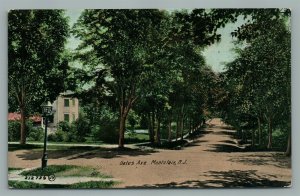 MONTCLAIR NJ GATES AVE. ANTIQUE POSTCARD