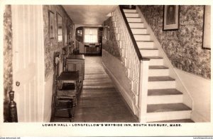Massachusetts South Sudbury Longfellow's Wayside Inn The Lower Hall Real...