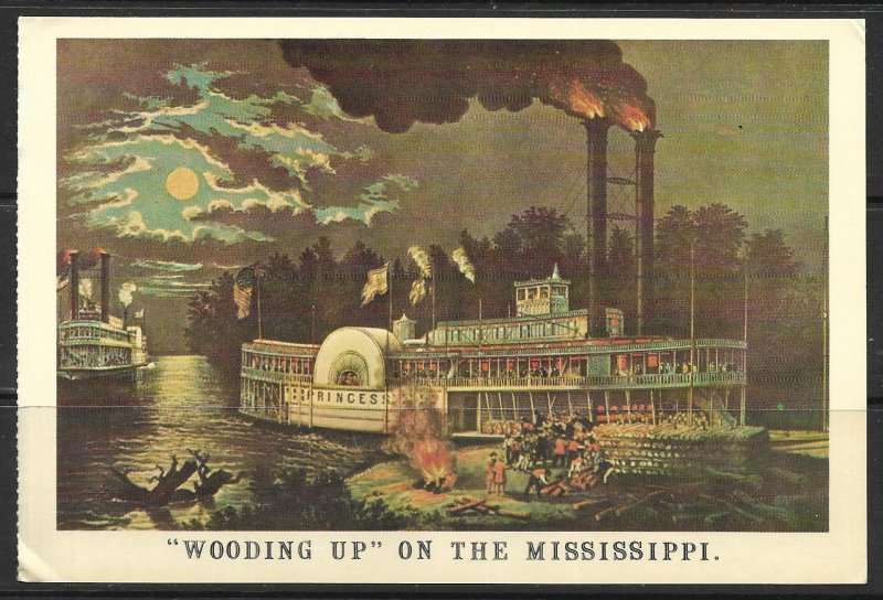 Mississippi - Wooding Up On The Mississippi - [MS-033X]