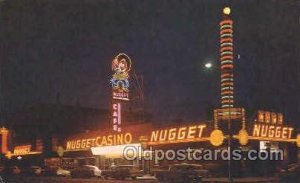 Nugget Cafe & Casino Gambling Unused 