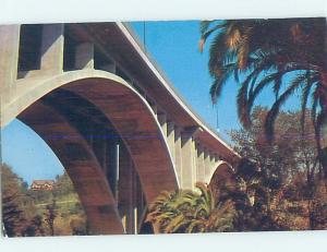 Unused Pre-1980 THE SUICIDE BRIDGE Pasadena - Los Angeles California CA H7674