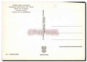 Modern Postcard Angouleme Charente Cathedrale Saint Pierre XII century fa?ade...