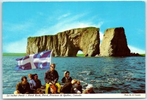 Le rocher Perce -- Perce Rock, Perce, Province de Quebec, Canada M-37238