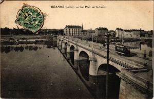 CPA ROANNE Pont sur la Loire (339115)