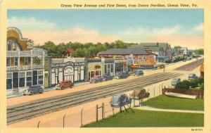 Autos 1930s Ocean View Avenue 1st Street Dance Pavilion Virginia Cann Teich 139