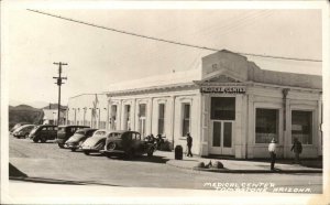 Tombstone ASZ Medical Center Cars Street Real Photo Postcard