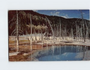 Postcard One Of Many Hot Pools In The Vicinity Of Old Faithful, Wyoming