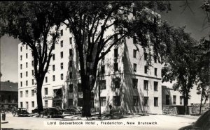 Fredericton New Brunswick NB Lord Beaverbrook Hotel RPPC Vintage Postcard