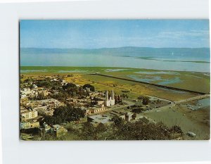 Postcard Chapala town and Lake, Chapala, Mexico