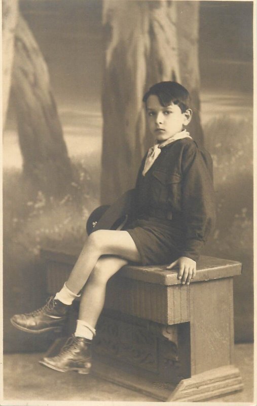 Vintage photography lot studio DUNKY Cluj Transylvania Romania children portrait 