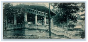 1908 Hall of Philosophy Chautauqua Institution Chautauqua NY Bookmark Postcard