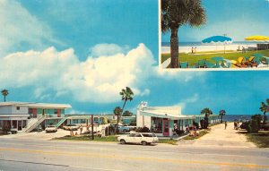 Daytona Beach, Florida, Blue Marlin Motel, Vintage Postcard AA357-9