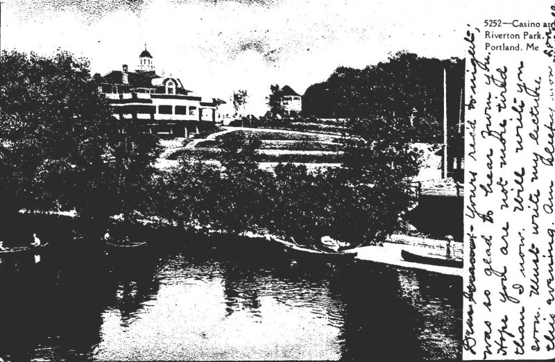 Maine Portland Casino and Riverton Park 1905