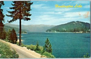 Huntington Lake in the High Sierras above Fresno California Postcard