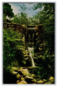 Postcard CA Santa Barbara California The Mission Dam 