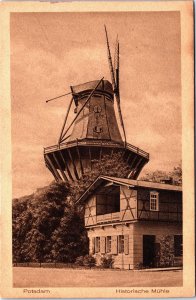 Germany Potsdam Historische Mühle Vintage Postcard C137