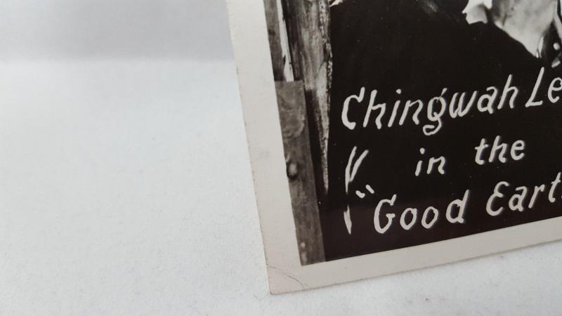 Chingwah Lee in The Good Earth signed vintage EKC postcard