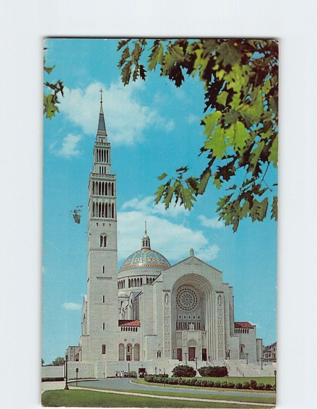 Postcard National Shrine of the Immaculate Conception, Washington, D. C.