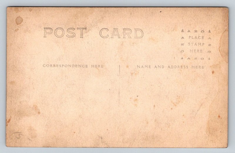 RPPC  Halloween Costume  Native American Indians  c1910   Postcard