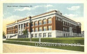 High School, Champaign - Illinois IL  