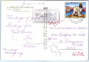 Postcard - Le Palais du Prince - Monaco, Monaco 
