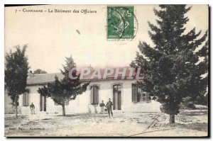 Old Postcard Carpiagne The Building Army Officers