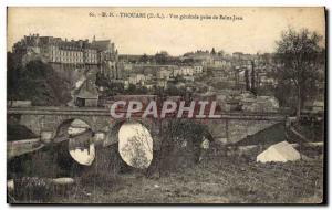 Postcard Old Thouars Vue Generale Jack De Saint Jean