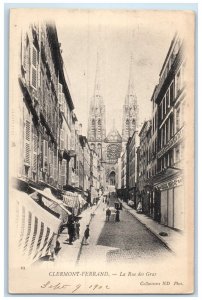 1902 Rue Des Gras Clermont-Ferrand Limagne Puy-de-Dôme France Postcard