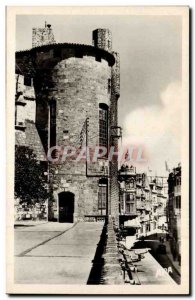 Narbonne Old Postcard Rue Jean Jaures Town Hall Tower