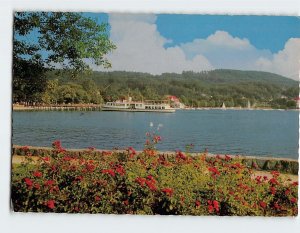 Postcard Herrsching am Ammersee mit Motorschiff Utting, Herrsching, Germany