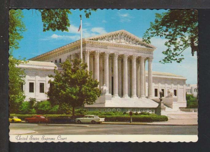 US Supreme Court,Washington,DC Postcard 