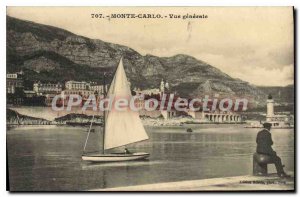 Old Postcard Monte Carlo General view