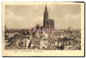 Postcard Old Strasbourg Vue Generale