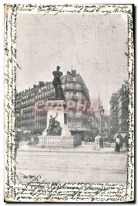 Old Postcard The Monument of Paris Etienne Dolet