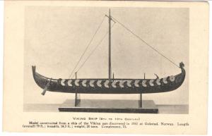 Model of the Gokstad Ship