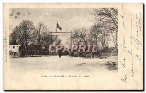 Old Postcard Chalons Camp Military Hospital Army