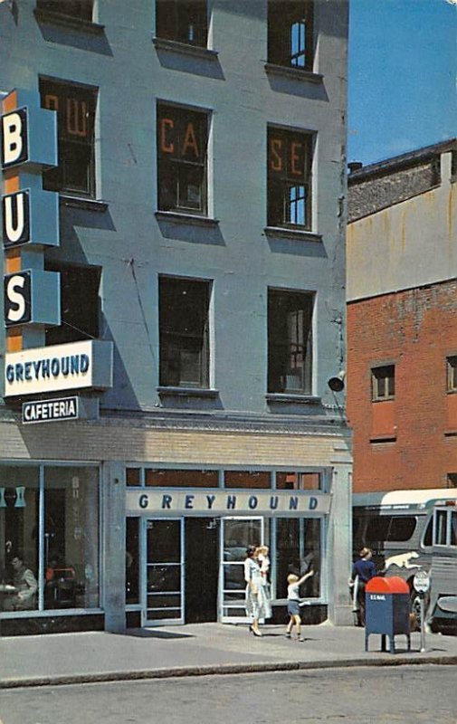 Greyhound Bus Terminal Albany, New York, USA Bus Stations Unused 