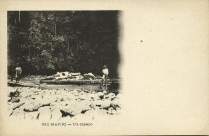 bolivia, RIO MAPIRI, Un Cayapo (1899) Postcard