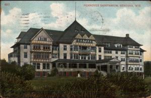 Kenosha WI Pennoyer Sanitarium c1910 Postcard