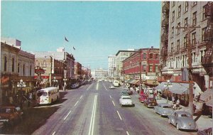 Douglas Street Looking North from Fort Street, Victoria B C Canada