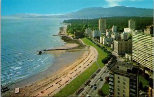 Canada Vancouver Birdseye View Of English Bay