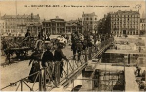 CPA Boulogne sur Mer- Pont Marquet,Hotel Christol FRANCE (1021167)